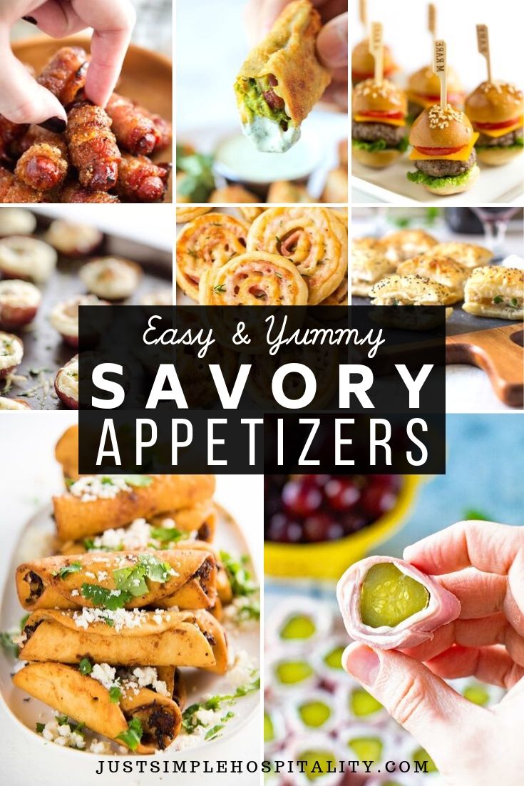 Sweet & Savory Bite Size Treats For Any Gathering - Just Simple Hospitality