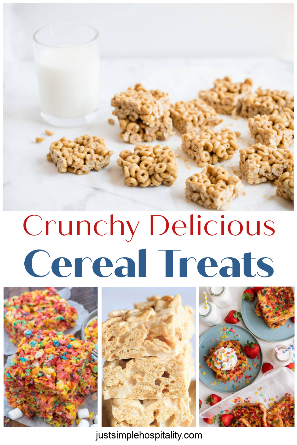 Crunchy Delicious Cereal Treats - Just Simple Hospitality